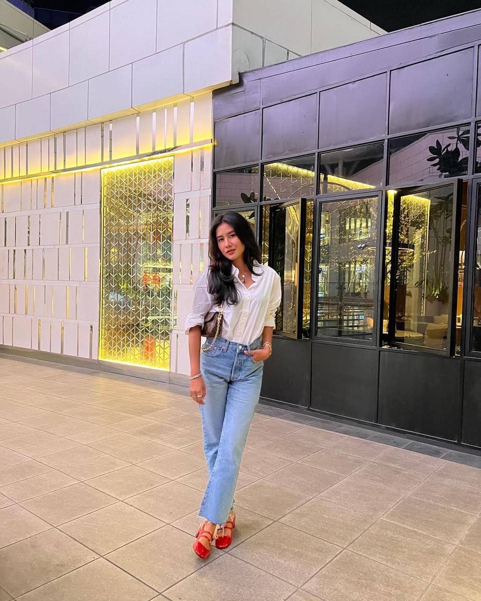 inspirasi OOTD ala pemain film Dopamin