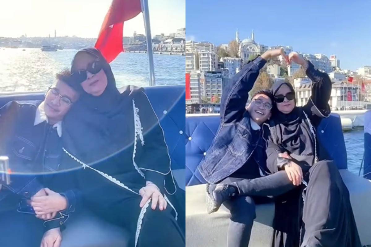 kebersamaan Ruben Onsu dan adik sang mama di Turki