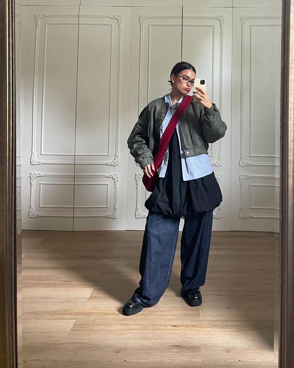 inspirasi OOTD Y2K ala Eva Celia