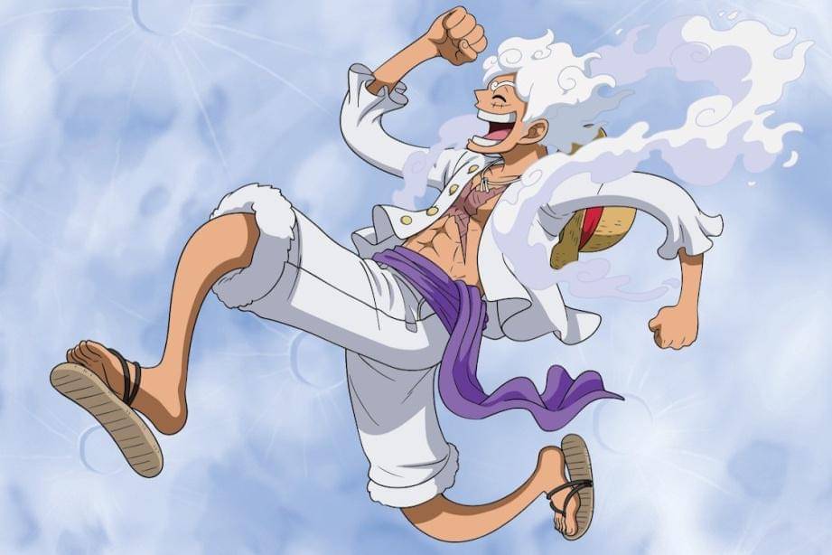 Luffy dalam wujud Gear Fifth.