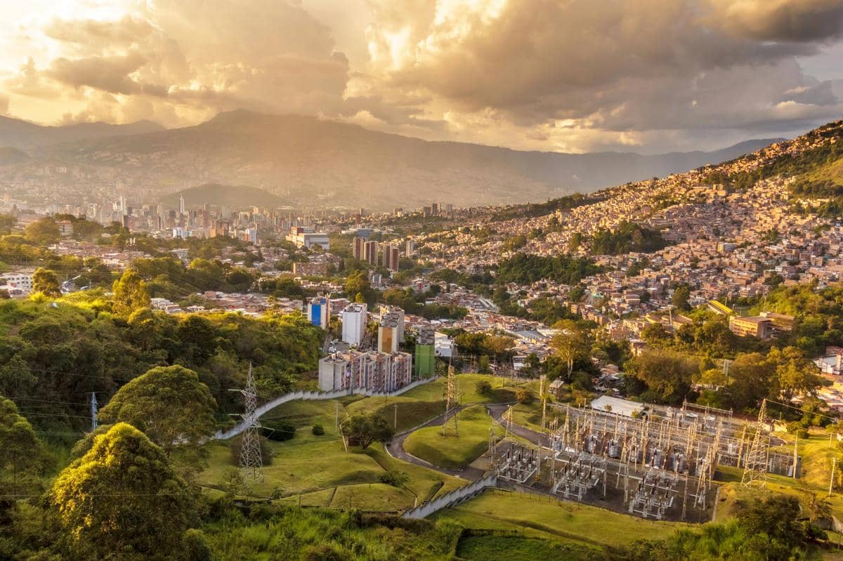 Potret Kota Medellin