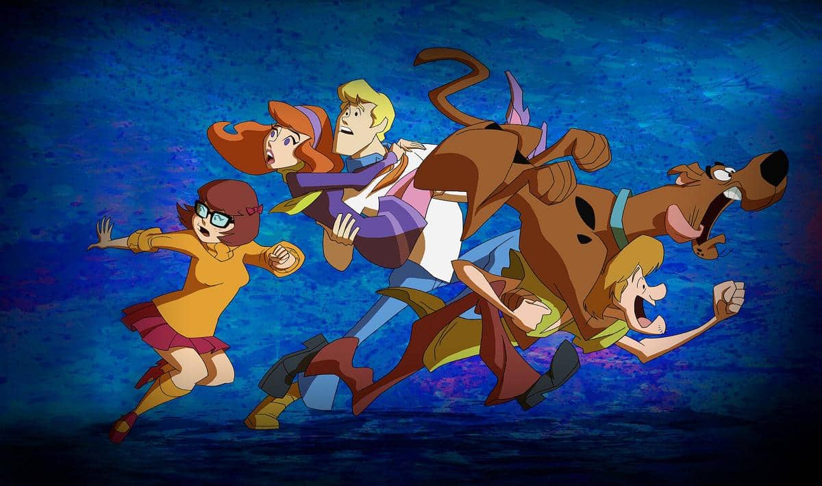 Cuplikan serial animasi Scooby-Doo! Mystery Incorporated yang menampilkan salah satu adegan dari tayangan tersebut.