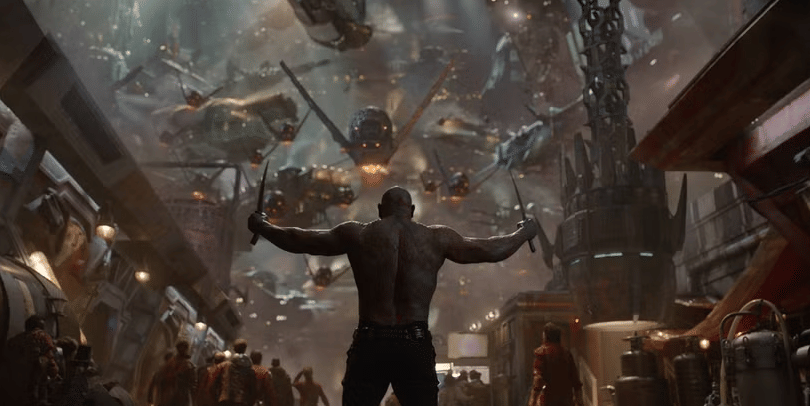 Drax memanggil Ronan.