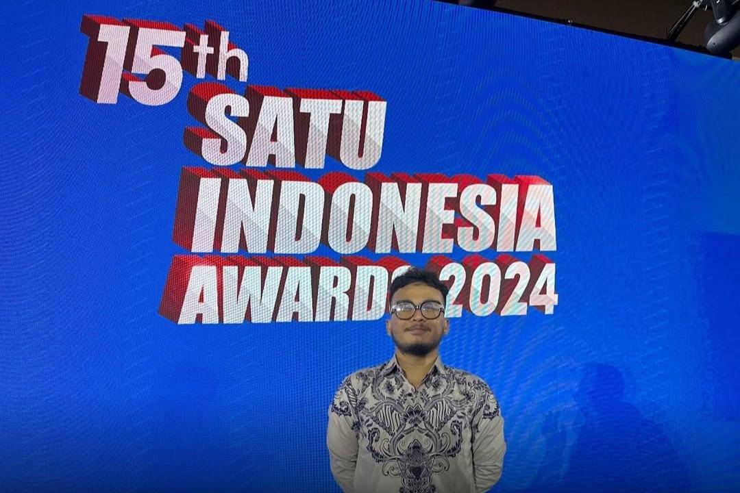 Reza Riyadi Pragita di acara 15th Satu Indonesia Awards 2024