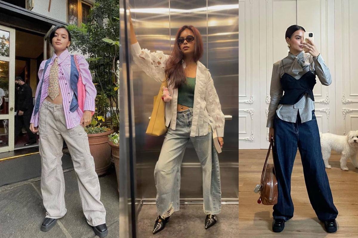 inspirasi OOTD Y2K ala Eva Celia 