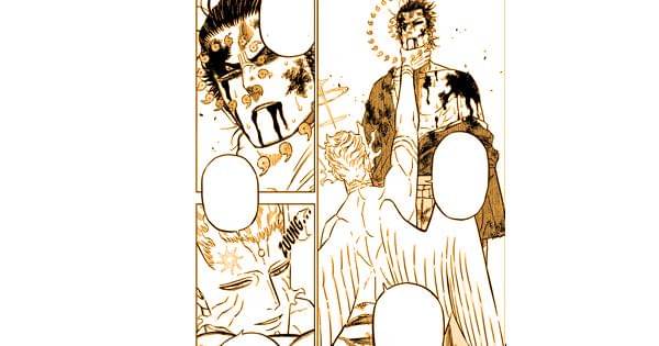 Ryuya dicekik klon Lucius - Black Clover