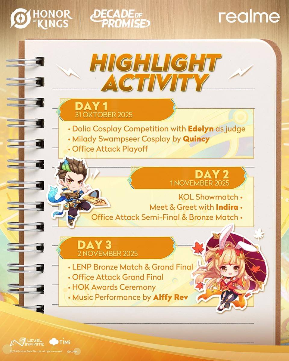 HOK 10th Anniversary Indonesia