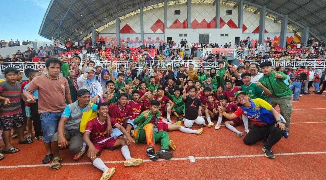 Cabor sepak bola Palembang di Porprov Sumsel 2025 (Dokumen Askot PSSI Palembang)