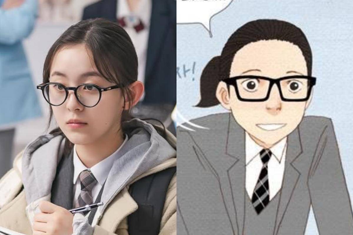 Karakter drama Korea Spirit Fingers di drakor vs webtoon 