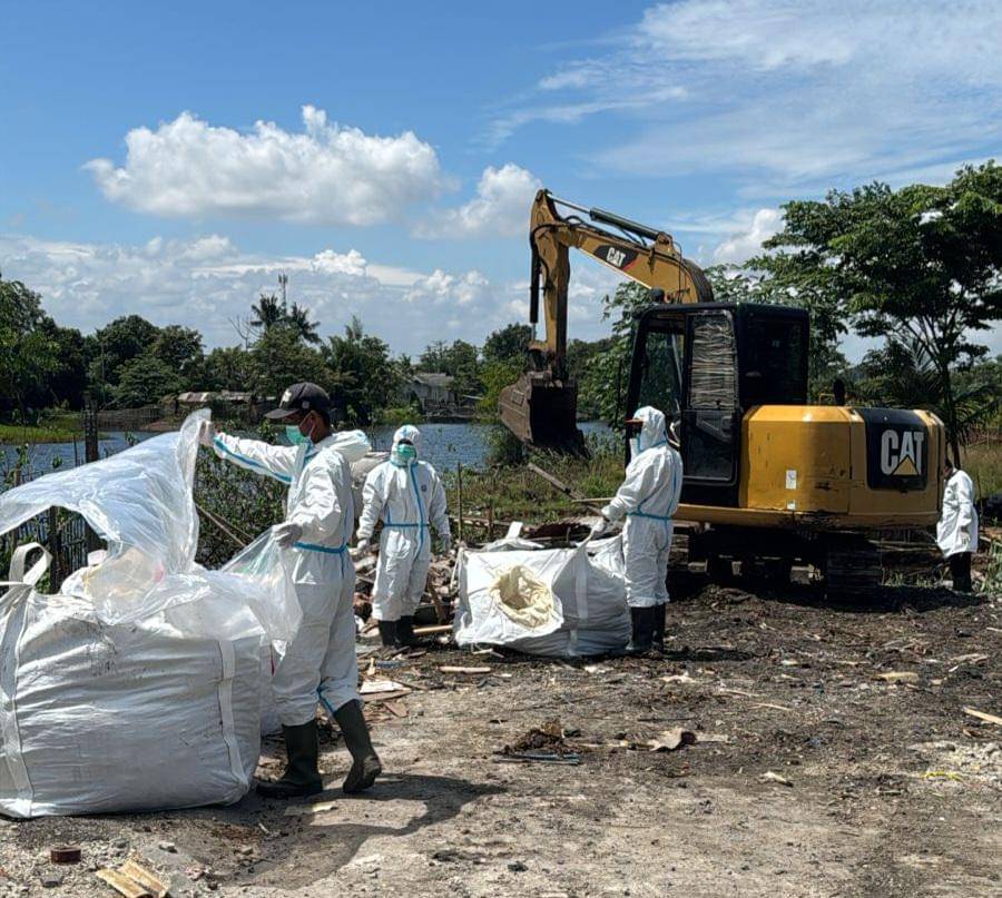 22 Pabrik di Cikande Kini Bersih, 558 Ton Material Tercemar Diangkat