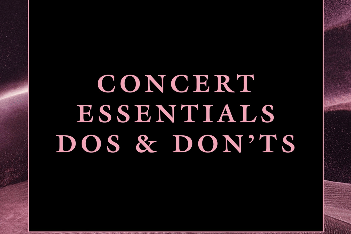 aturan saat nonton konser BLACKPINK