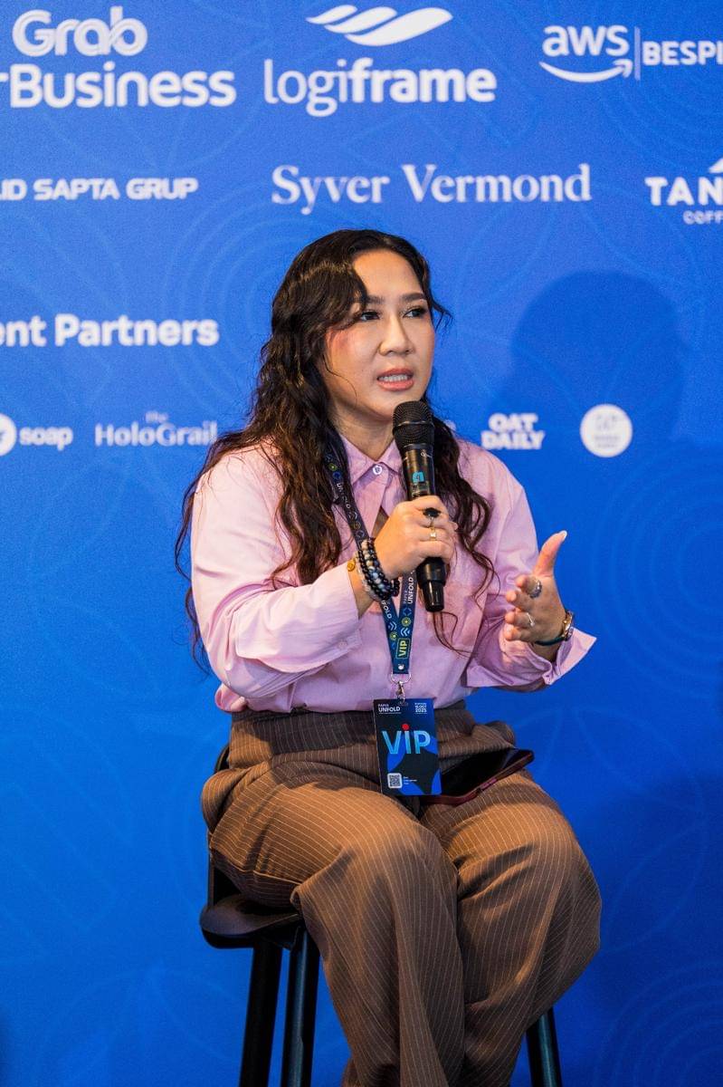 Co-Founder & CEO dr soap Eunike Selomith dalam Media Rilis Business Conference Paper UNFOLD 2025.jpg