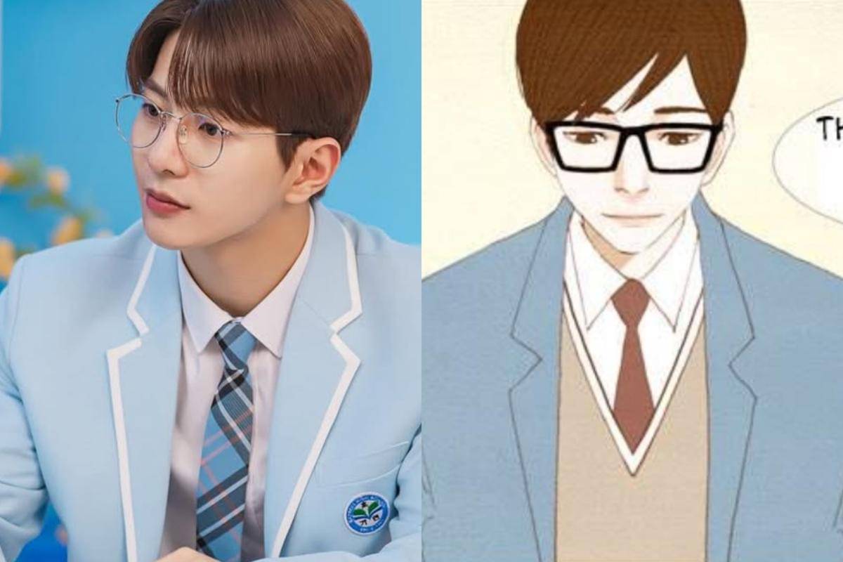 Karakter drama Korea Spirit Fingers di drakor vs webtoon