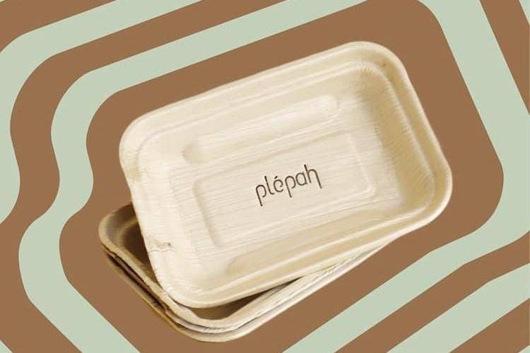 Plepah, wadah makanan dari pelepah pinang (instagram.com/plepah_id)