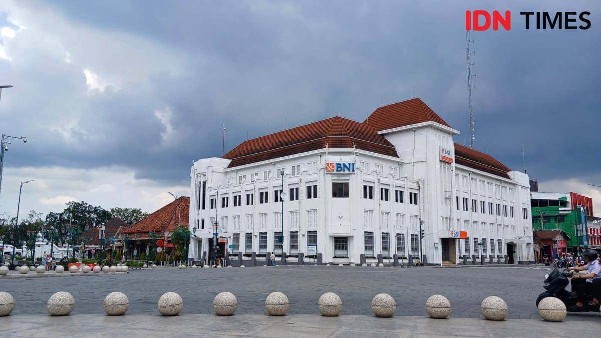 Gedung BNI 46 Kota Yogyakarta.