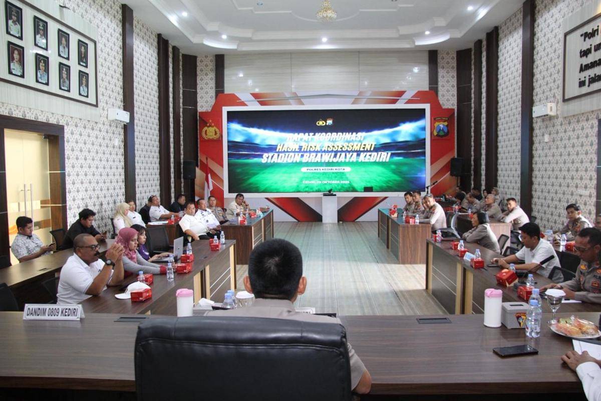 Rakor persiapan laga Persik Kediri melawan Persebaya. IDN Times/istimewa