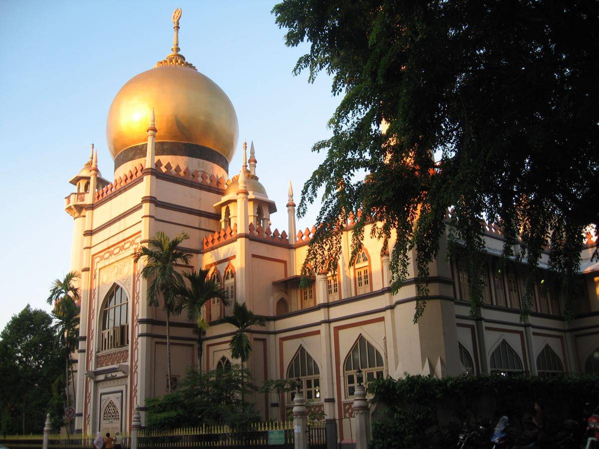 potret Sultan Mosque, Singapore