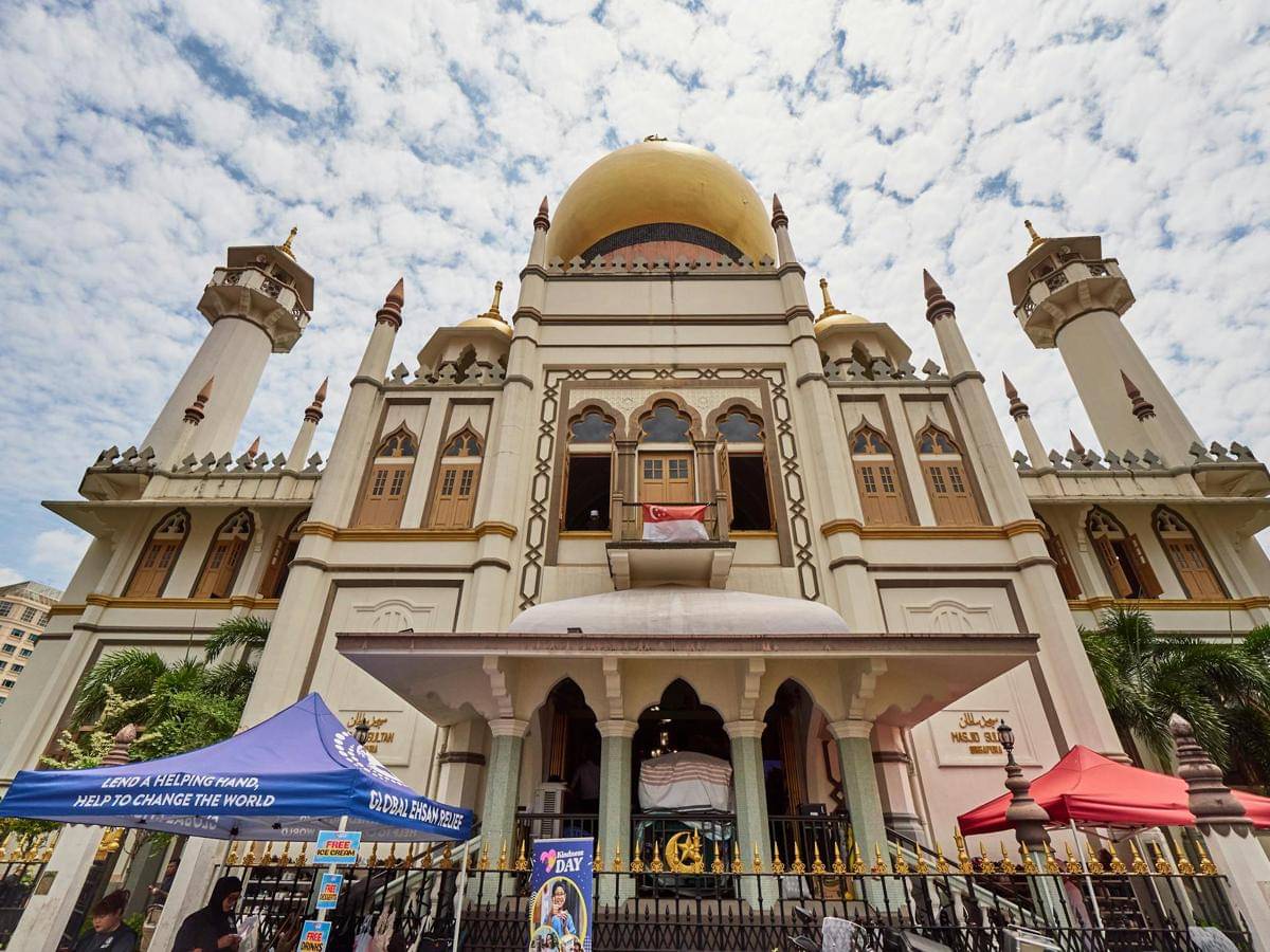 potret Sultan Mosque, Singapore