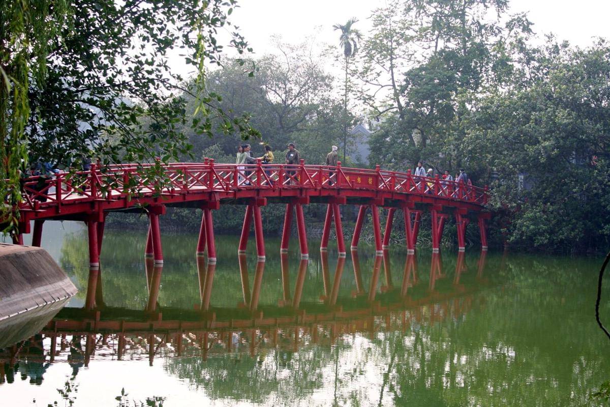 potret Hoan Kiem Lake, Vietnam