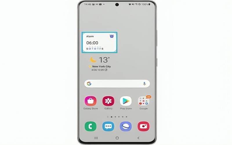 cara menambahkan widget di layar depan HP Android
