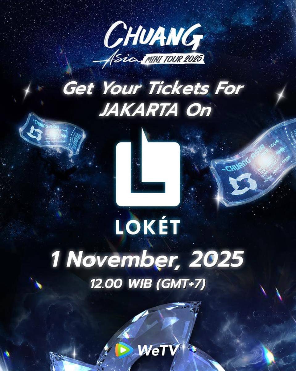 jadwal penjualan tiket CHUANG Asia Mini Tour 2025 di Jakarta