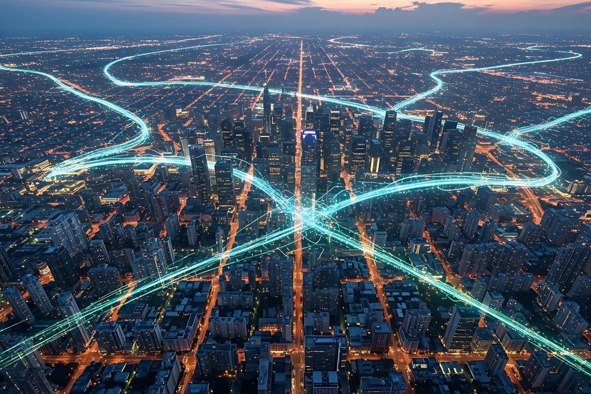 ilustrasi infrastruktur physical AI