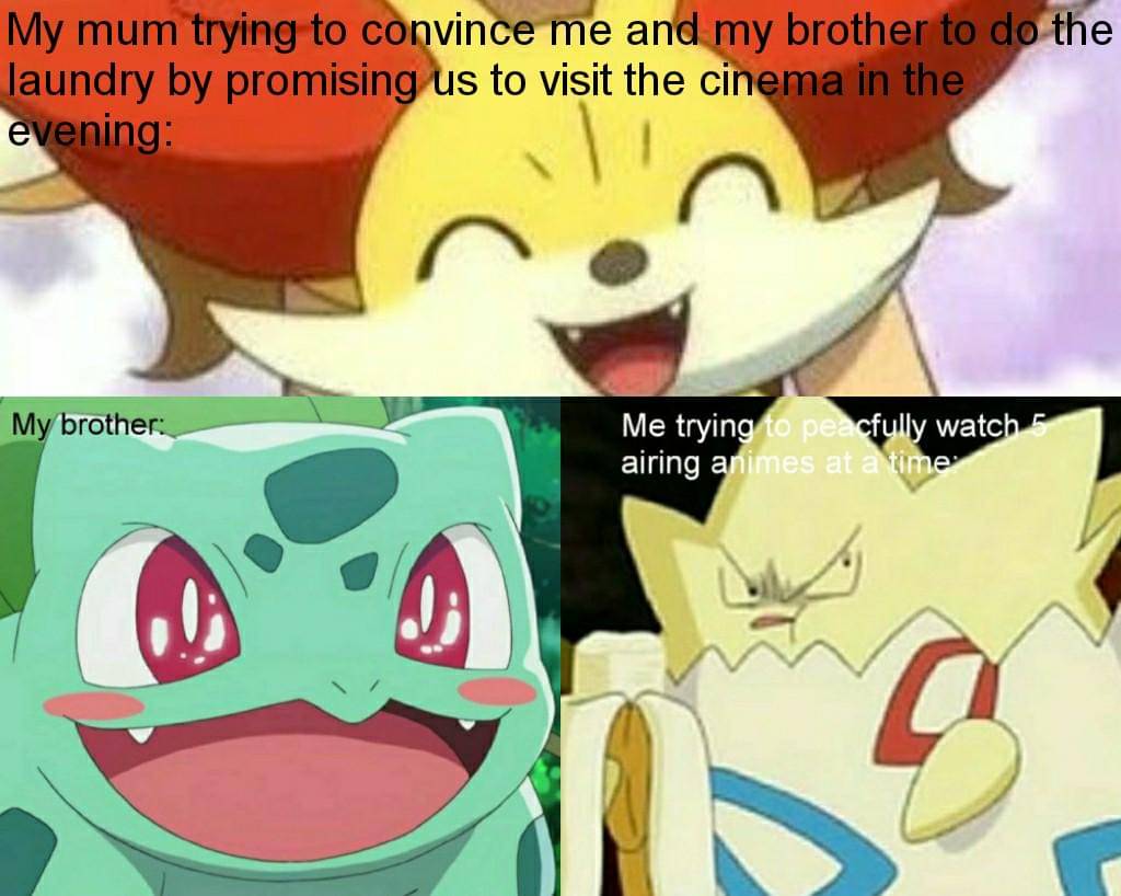 meme anime tentang cuci baju