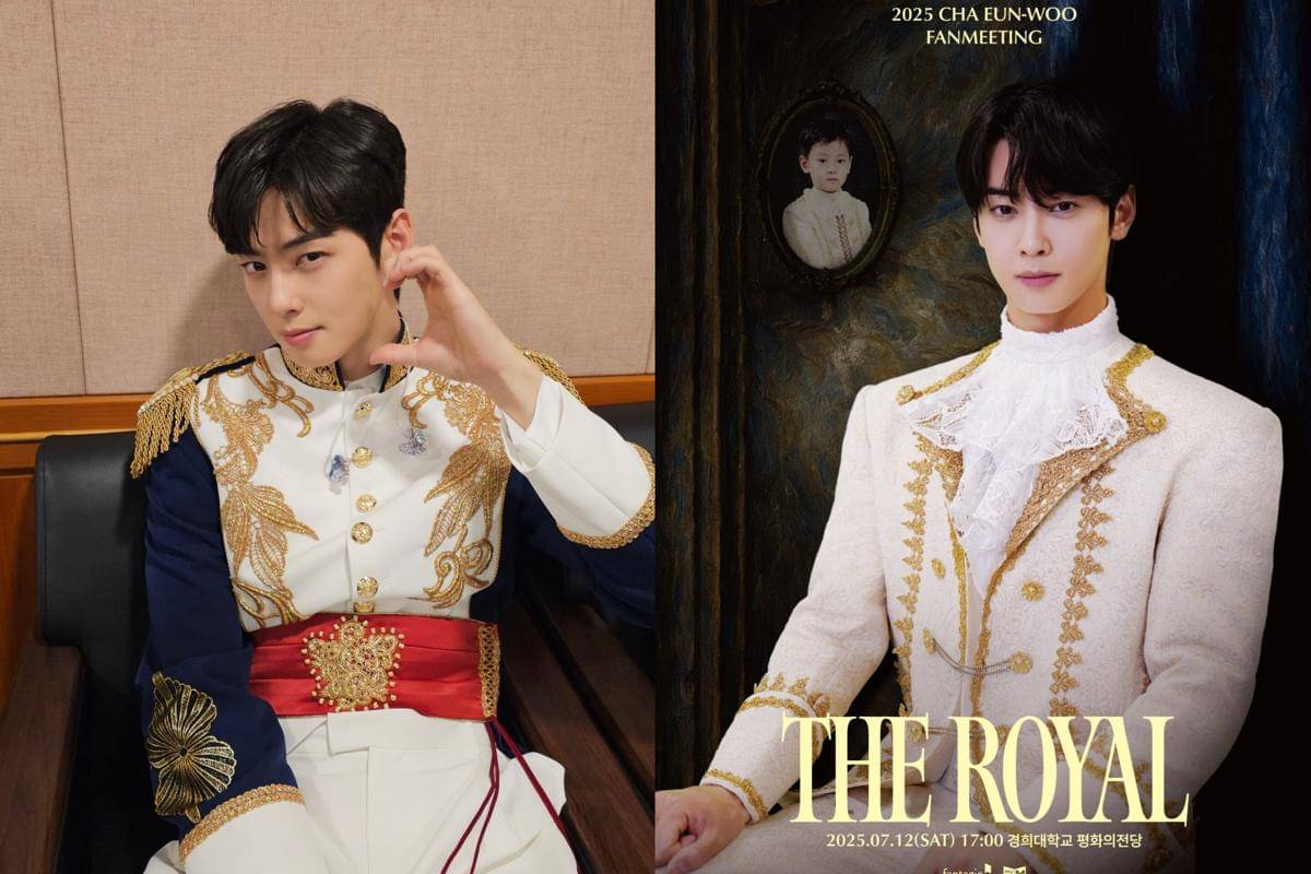 Cha Eun Woo ASTRO dan poster Fan Meeting 