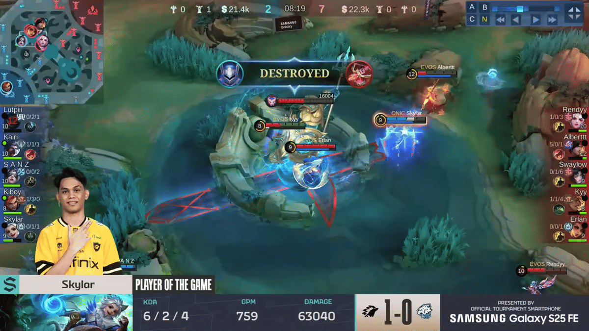 inisiasi Skylar sudahi hentikan dominasi Alberttt