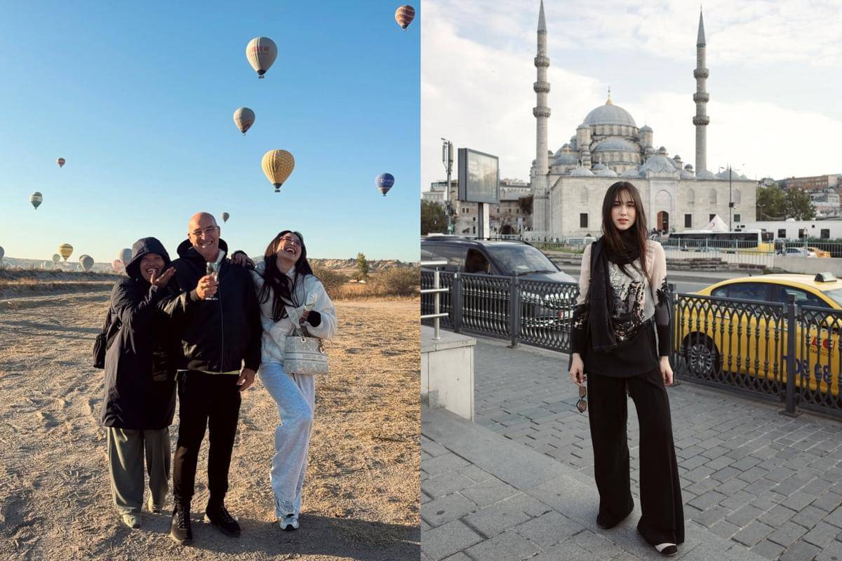 potret Yasmin Napper dan keluarga di Turki