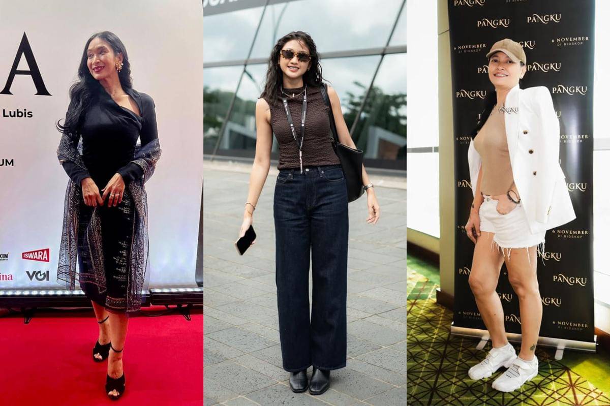 inspirasi OOTD ala pemain film Pangku