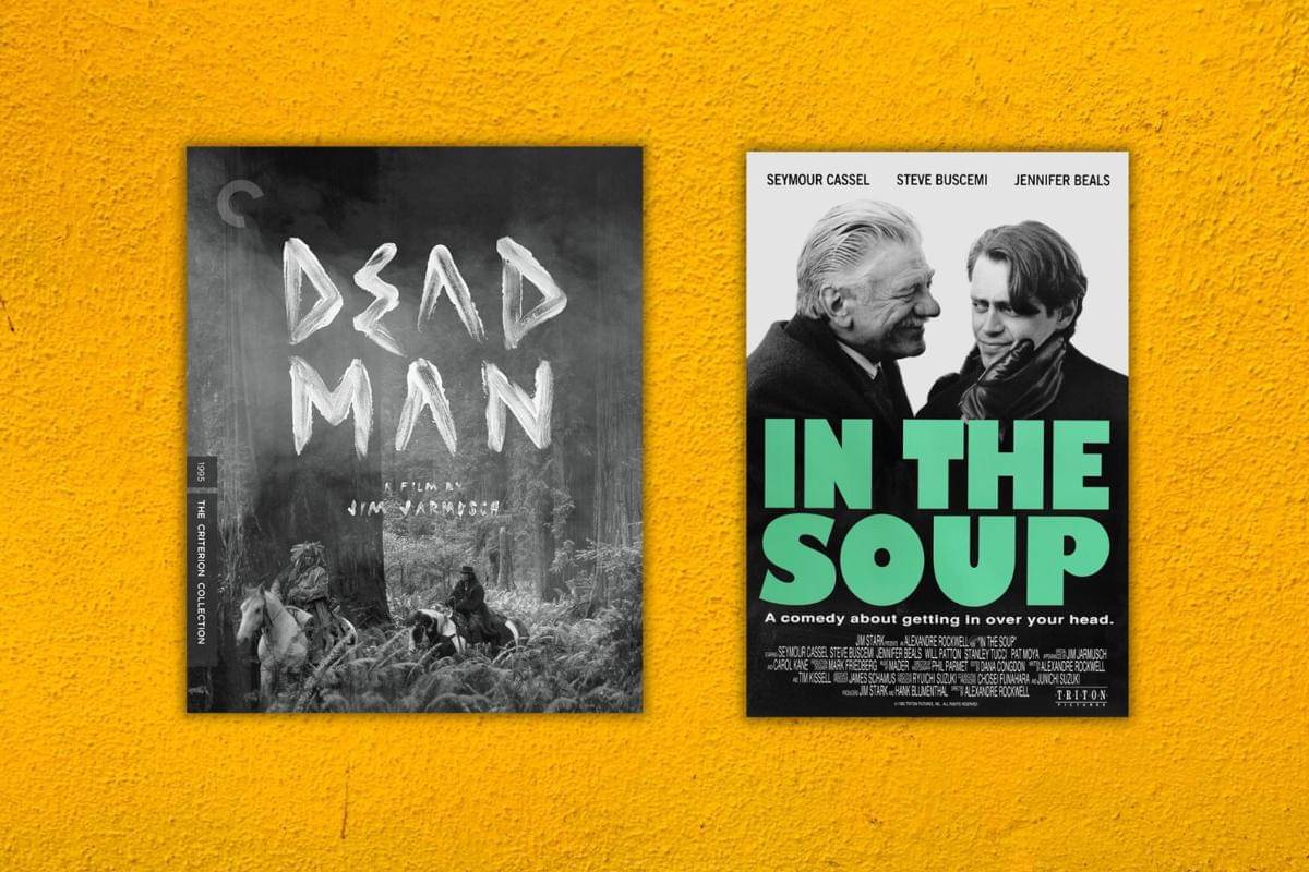 poster film Dead Man dan In the Soup Jim Jarmusch