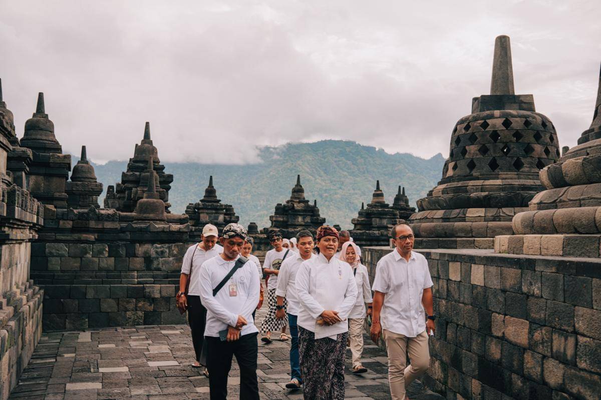 Wisata Sunset di Candi Borobudur. (Dok Taman Wisata Borobudur)