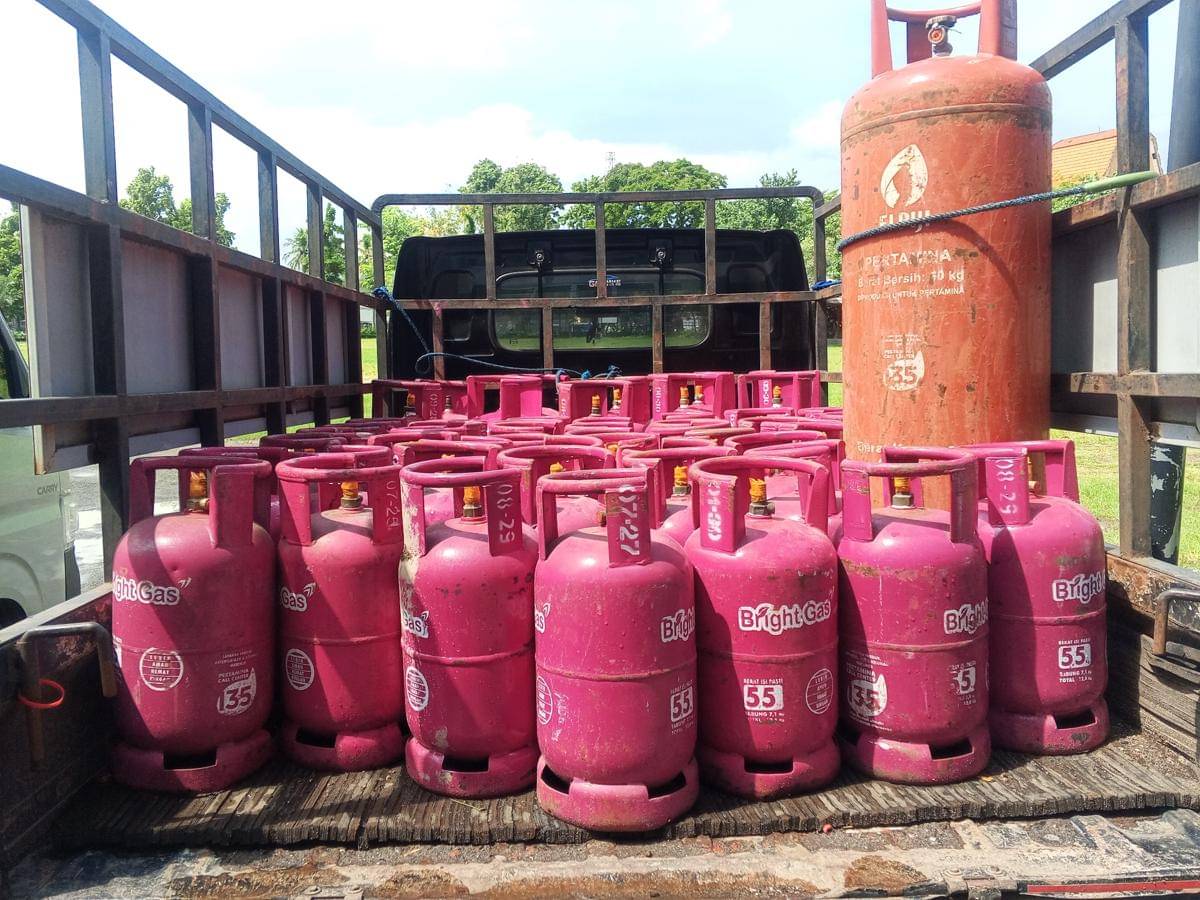 Tabung LPG Bright Gas 5,5 Kg