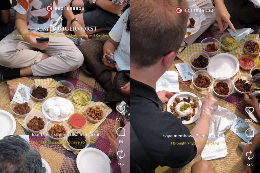 Potret Piknik Rendang di Singapore Botanic Gardens, Singapura