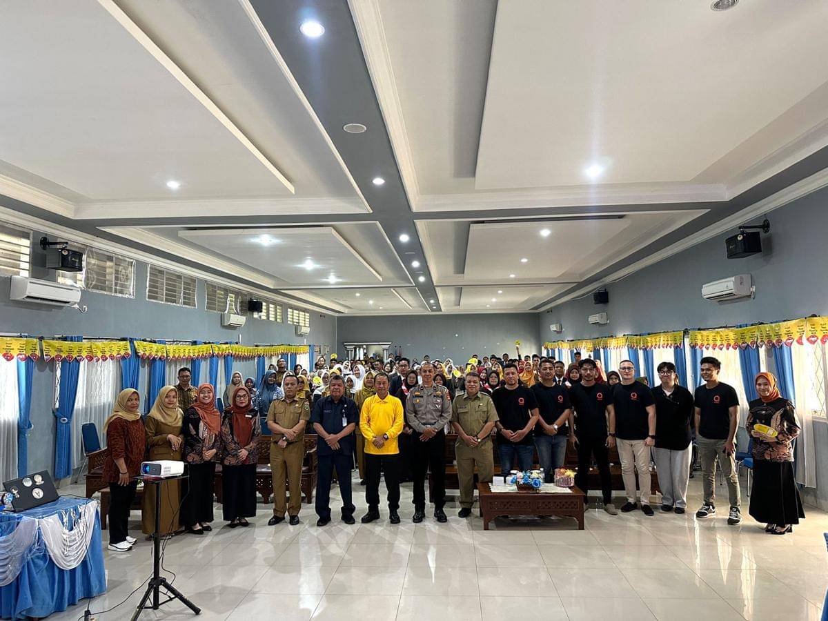 Maxim quiz di SMA N 1 Palembang (Dok. Maxim)