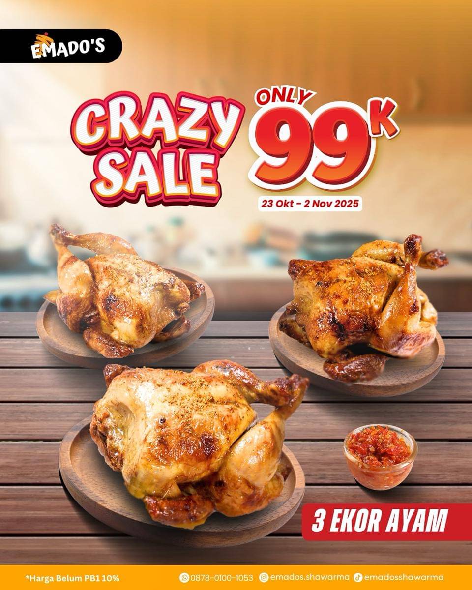 Promo Emado's Shawarma November 2025