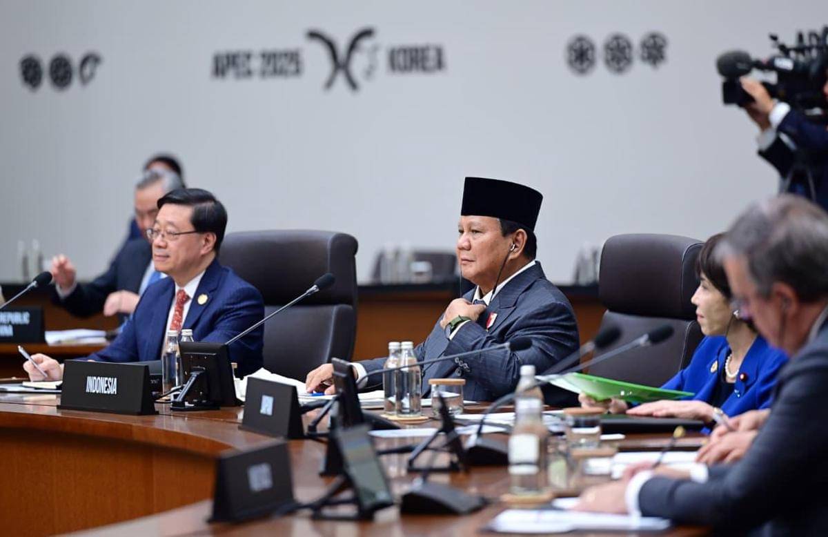 Presiden Prabowo Subianto menghadiri KTT APEC 2025 di Korea Selatan (dok. Sekretariat Presiden)