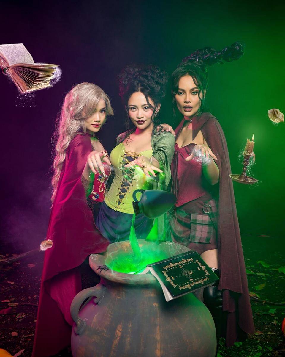 Pemotretan Artis Rayakan Halloween (Instagram.com/eri.carl)