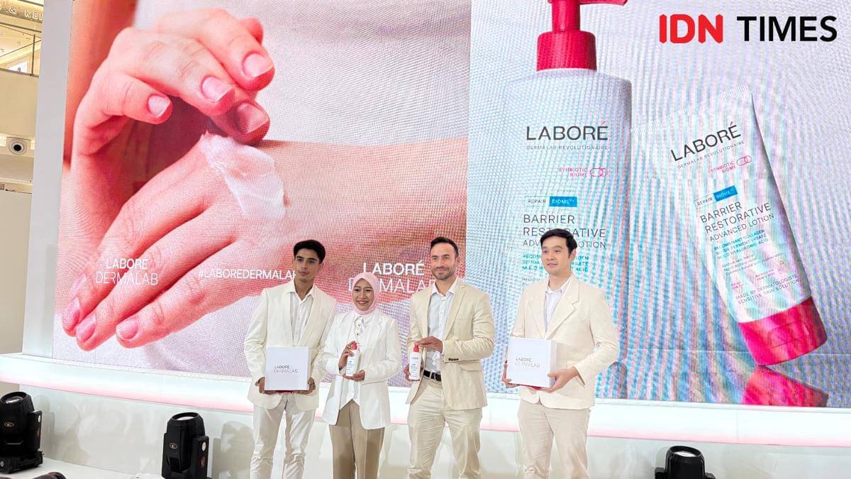 press conference LABORÈ DERMALAB: The 1st Skin MCU (Microbiome Check-Up) in Southeast Asia pada kamis (30/10/25), di Senayan City. 