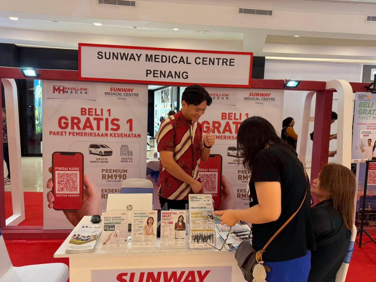 Sunway Medical Centre Penang hadir di Pameran Astindo Fair 2025 (dok.SMCP)