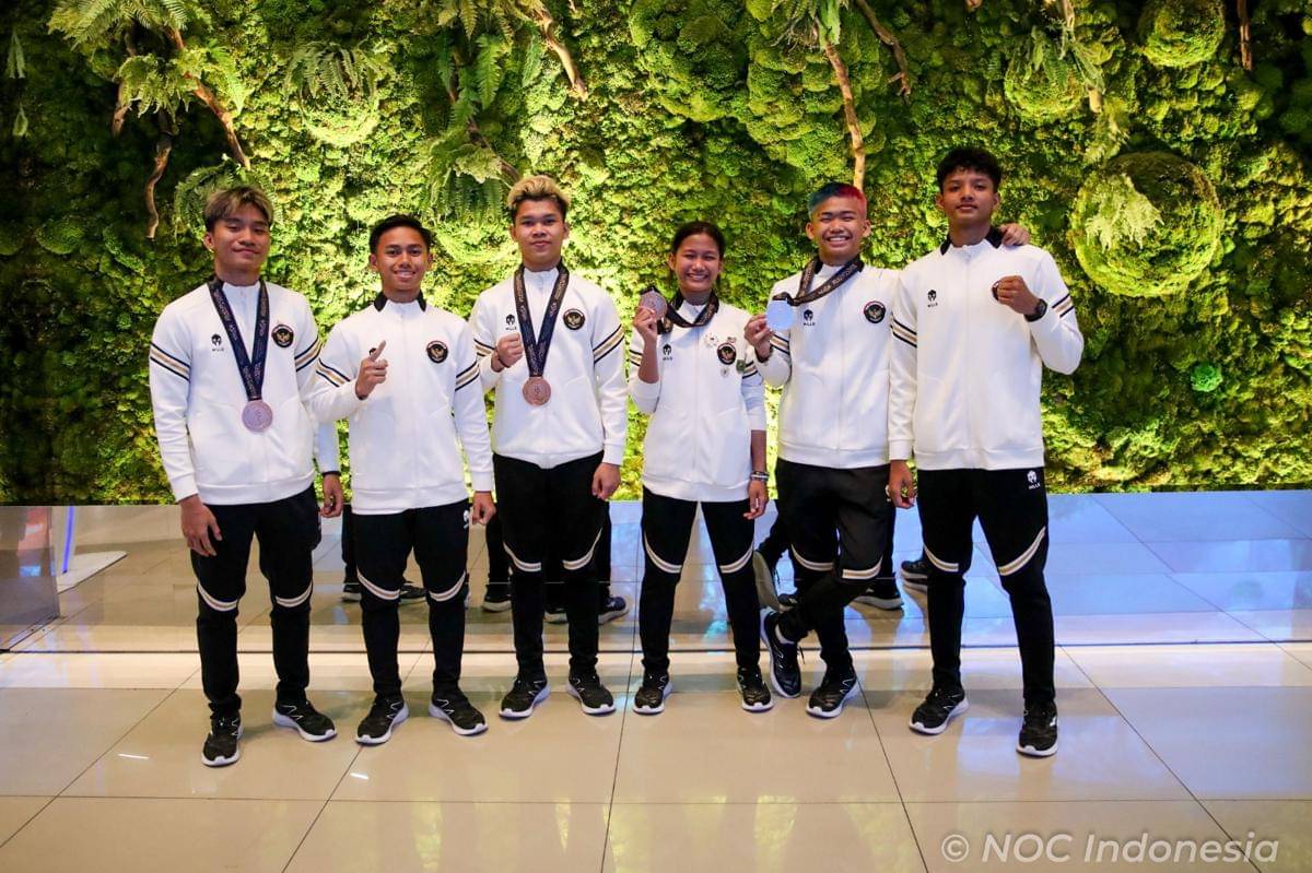 Sepak terjang atlet MMA Indonesia binaan Pertacami di AYG 2025. (Dok. NOC Indonesia)