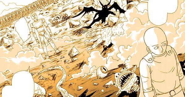 Drive Knight mendatangi Saitama - One Punch Man Webcomic