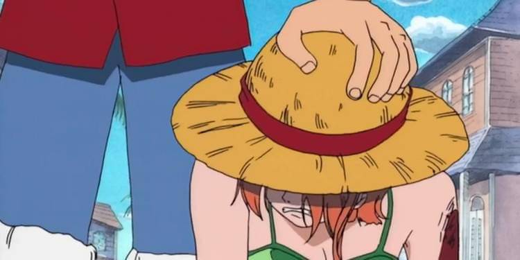 Nami Memohon Bantuan Luffy (Dok. Toei Animation/One Piece)