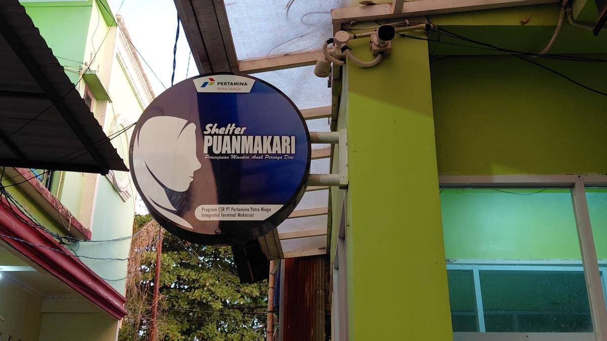 Shelter Puanmakari di Kelurahan Pattingalloang, Kecamatan Ujung Tanah, Makassar. (IDN Times/Aan Pranata)