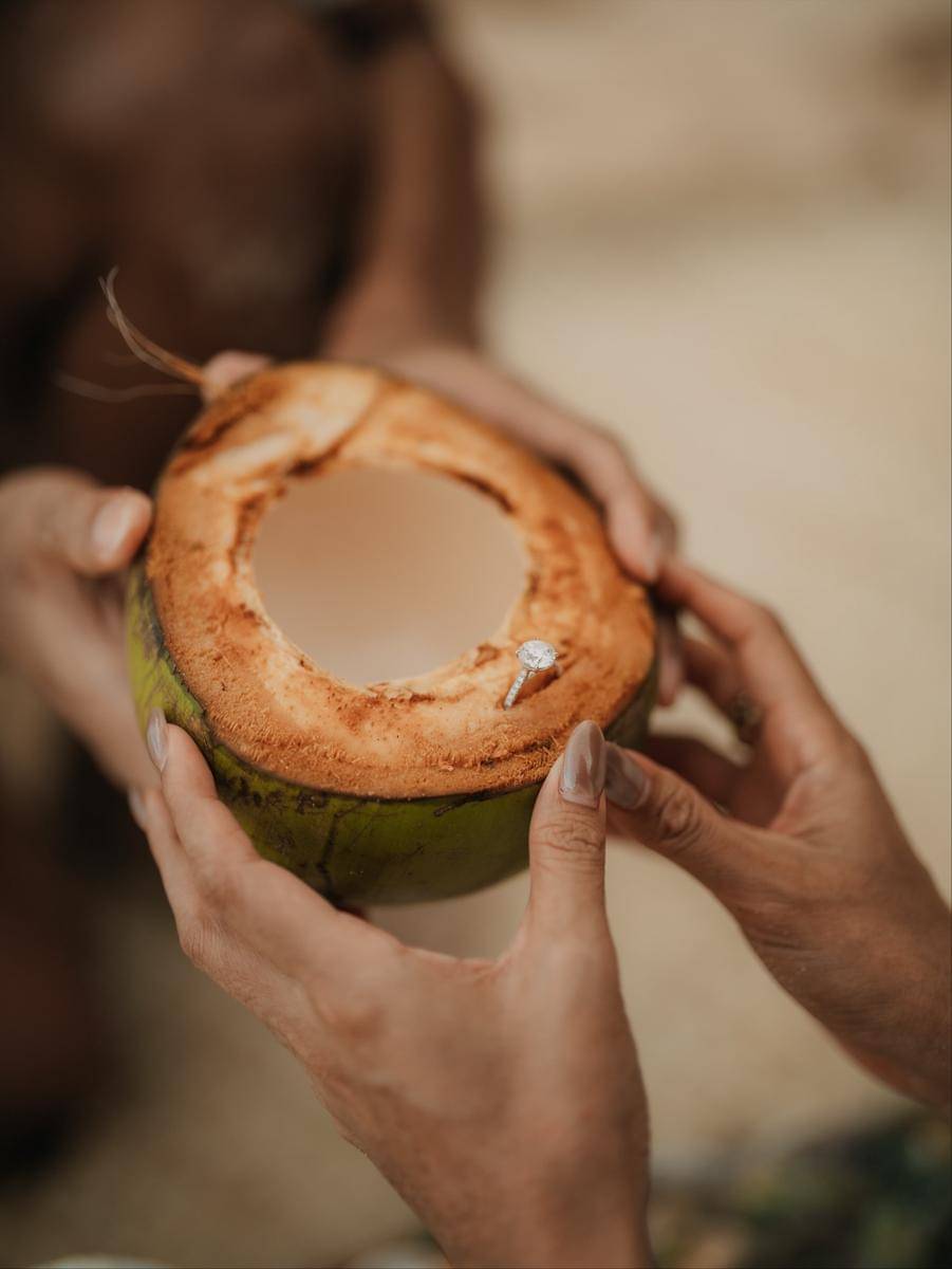 Hana Malasan Dilamar Sean Gelael (instagram.com/hanamalasan)