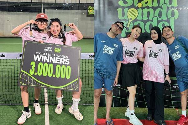 Komika di Stand Up Indo Padel (instagram.com/standupindonesia)