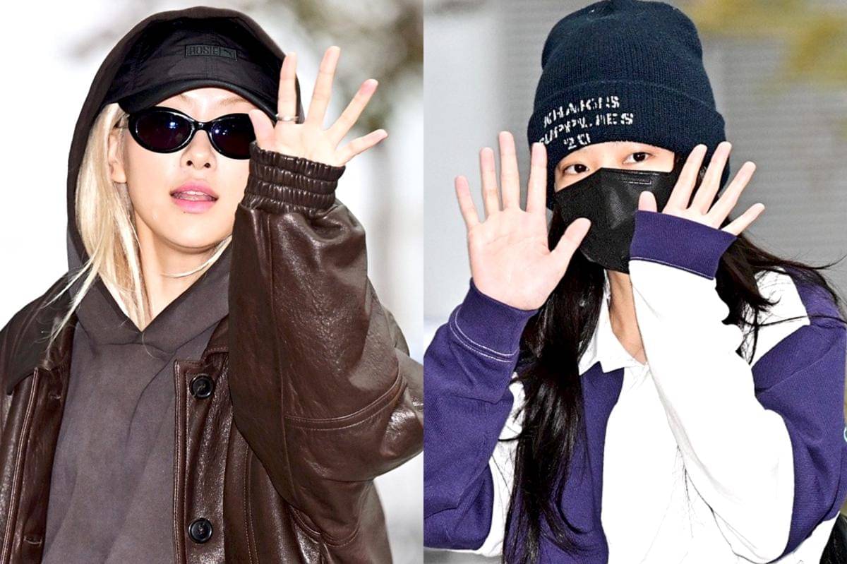 potret BLACKPINK berangkat ke Jakarta