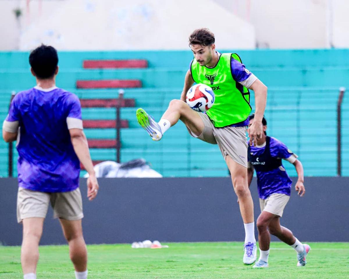 Pemain Persik Kediri saat melakukan latihan. IDN Times/istimewa
