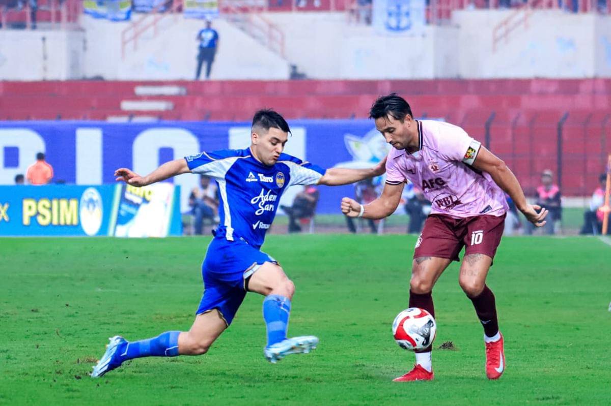 Pemain Persik Kediri saat melawan PSIM Yogyakarta. IDN Times/istimewa